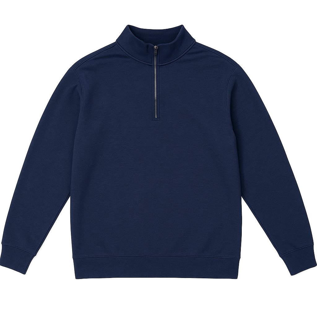 Nike Golf Navy 1/4 Zip Dri-Fit Sweatshirt