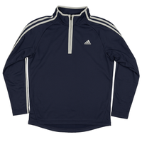 Adidas Quarter Zip Navy Sweatshirt