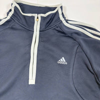 Adidas Quarter Zip Navy Sweatshirt