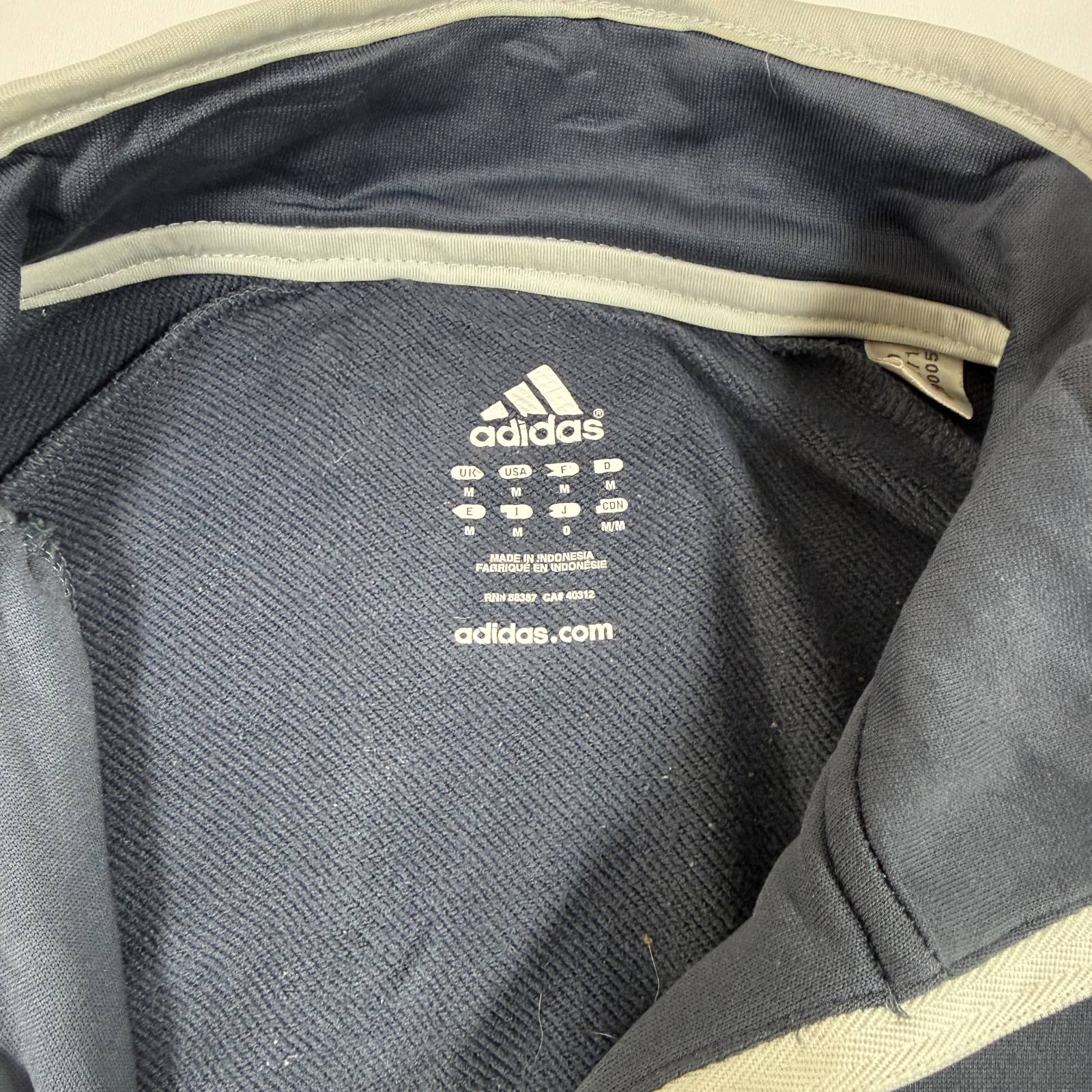 Adidas Quarter Zip Navy Sweatshirt