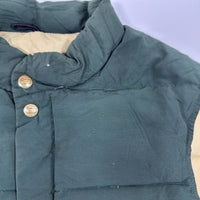 Woolrich Down Puffer Vest Made in USA Green