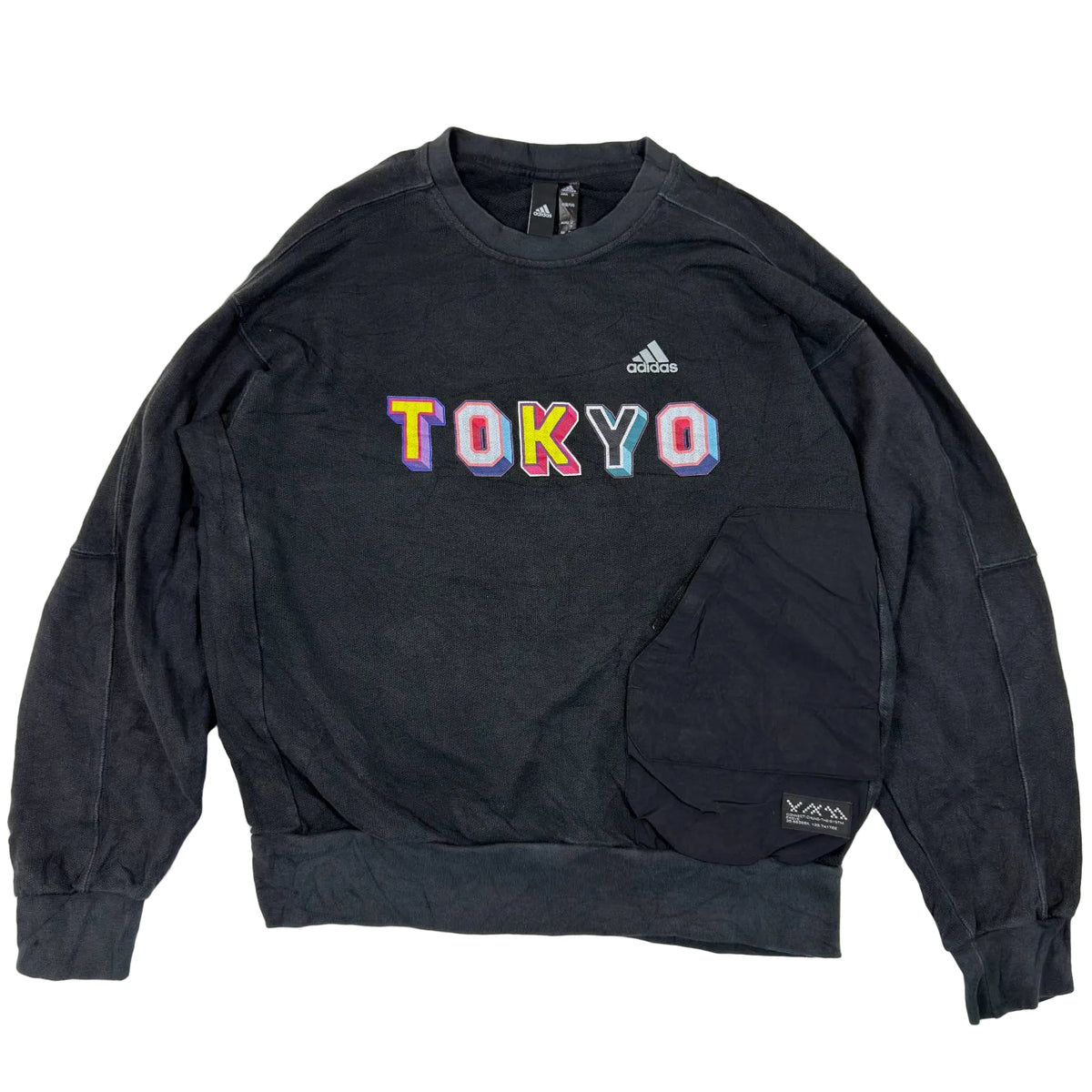 Adidas Tokyo Crewneck Sweatshirt Black Graphic