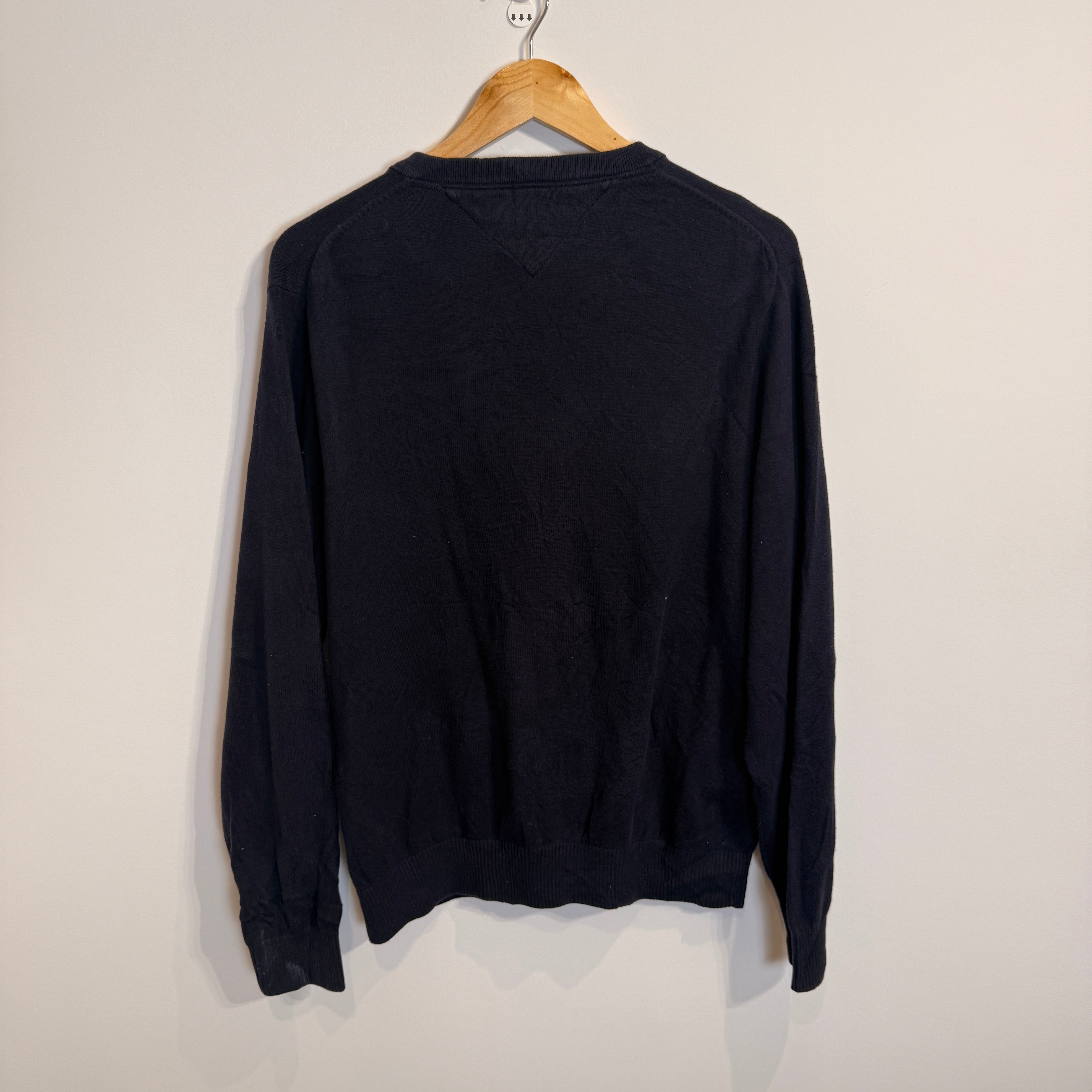 Tommy Hilfiger 100% Cotton Navy Jumper