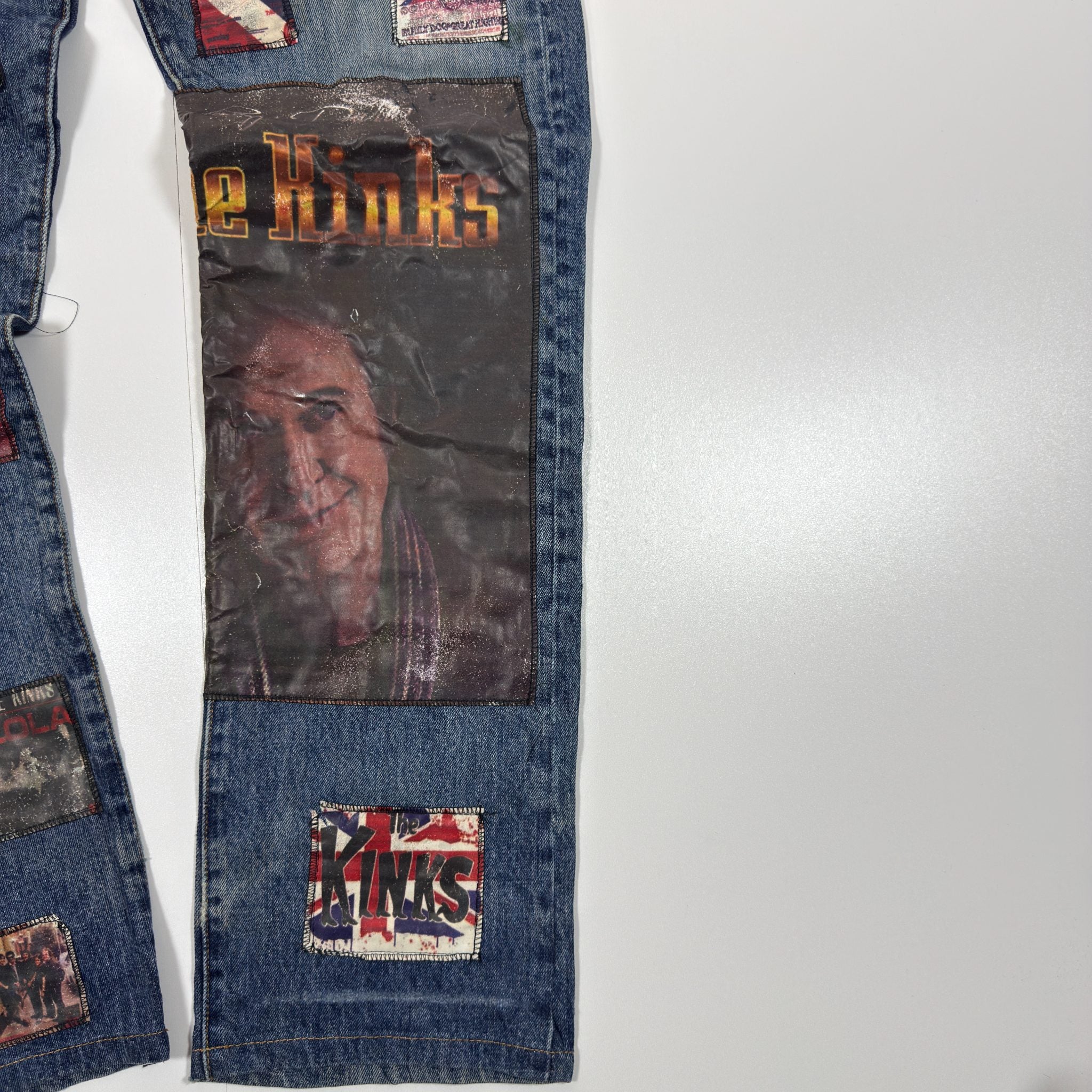 Levi's Custom Kinks Patched Vintage Jeans