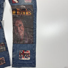 Levi's Custom Kinks Patched Vintage Jeans