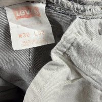 Levi's grey patched vintage jeans Rally Monte Carlo USA