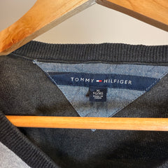 Tommy Hilfiger Grey Checkered Jumper