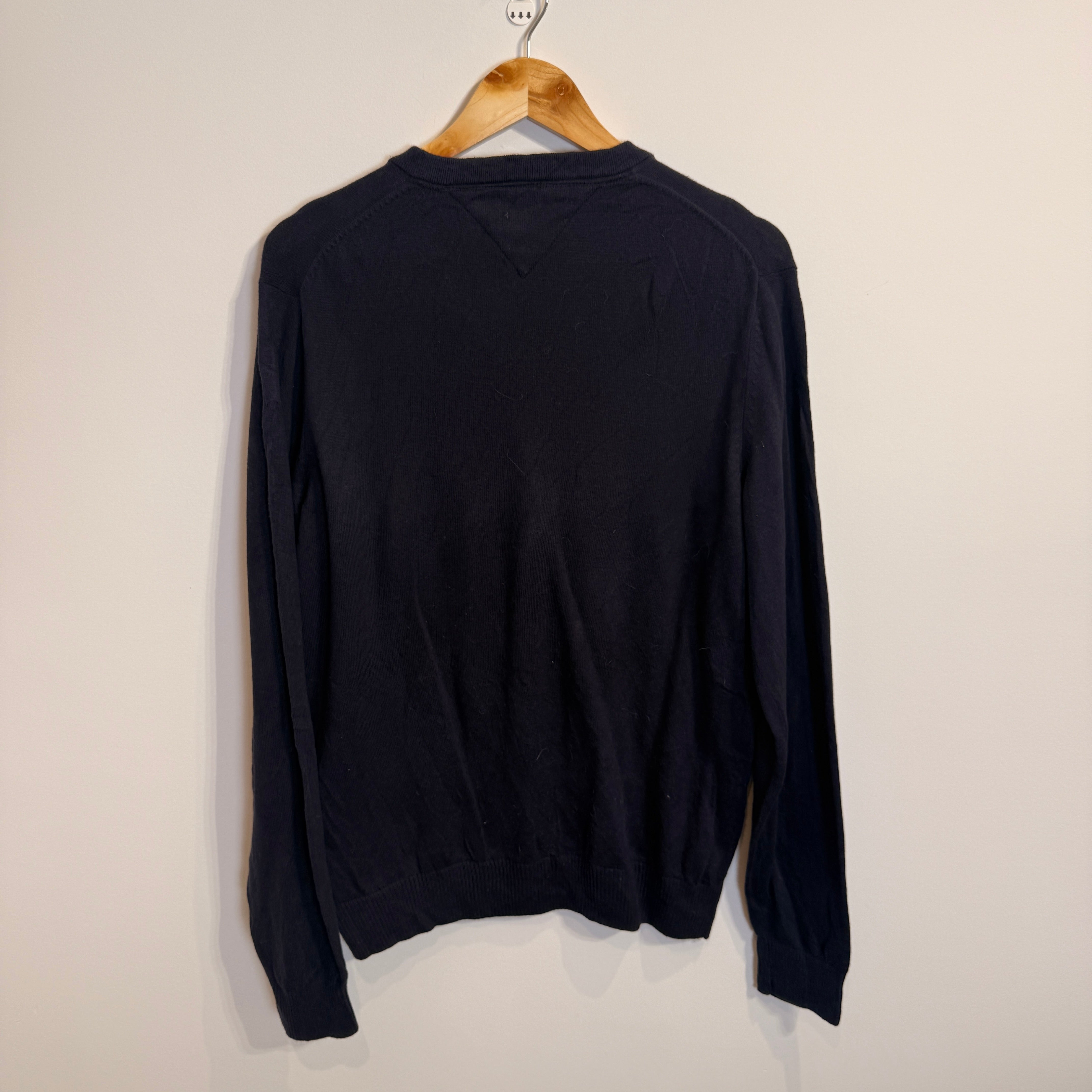 Tommy Hilfiger 100% Cotton Navy Blue Jumper
