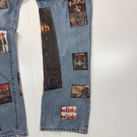 Levi's Custom The Kinks Patched Jeans