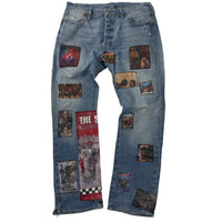 Levi's Custom Patched Vintage Jeans