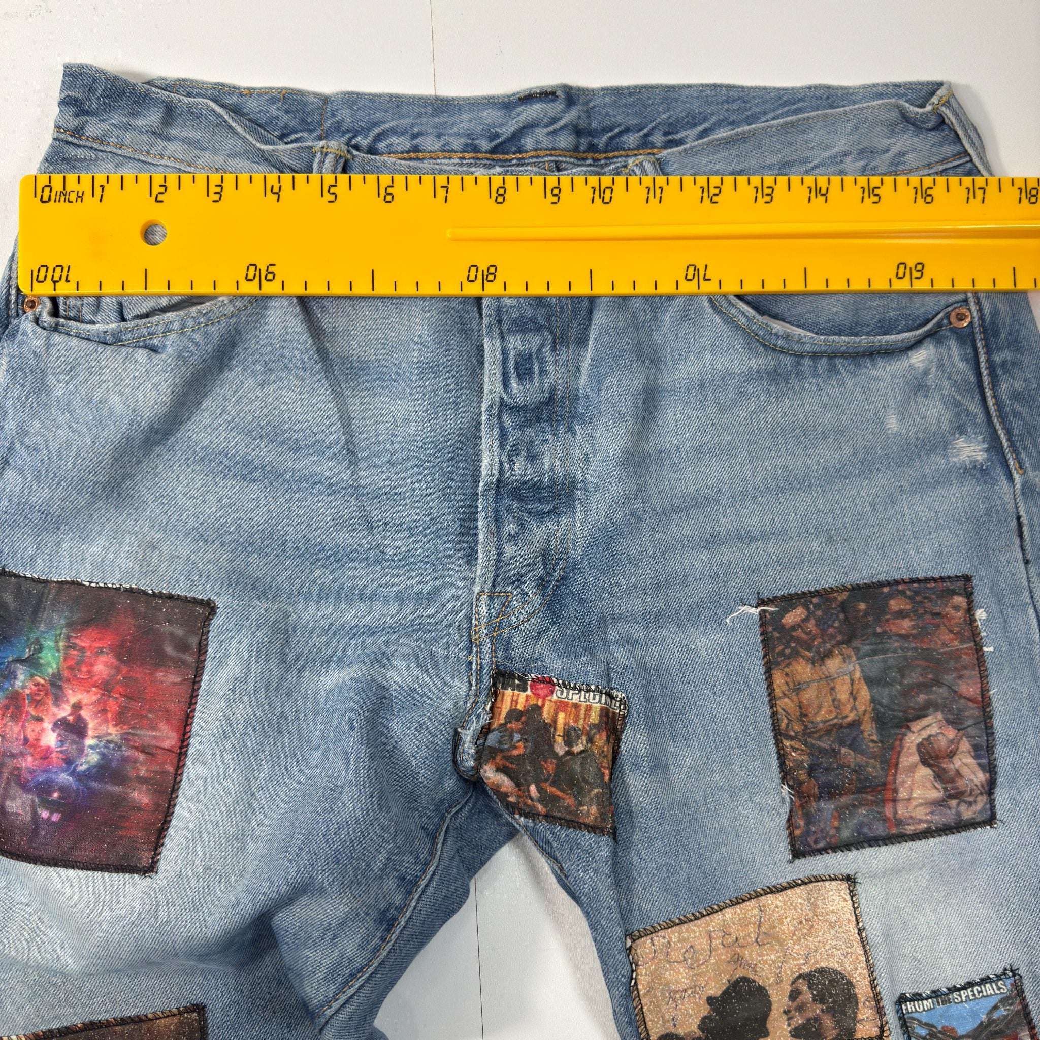 Levi's Custom Patched Vintage Jeans