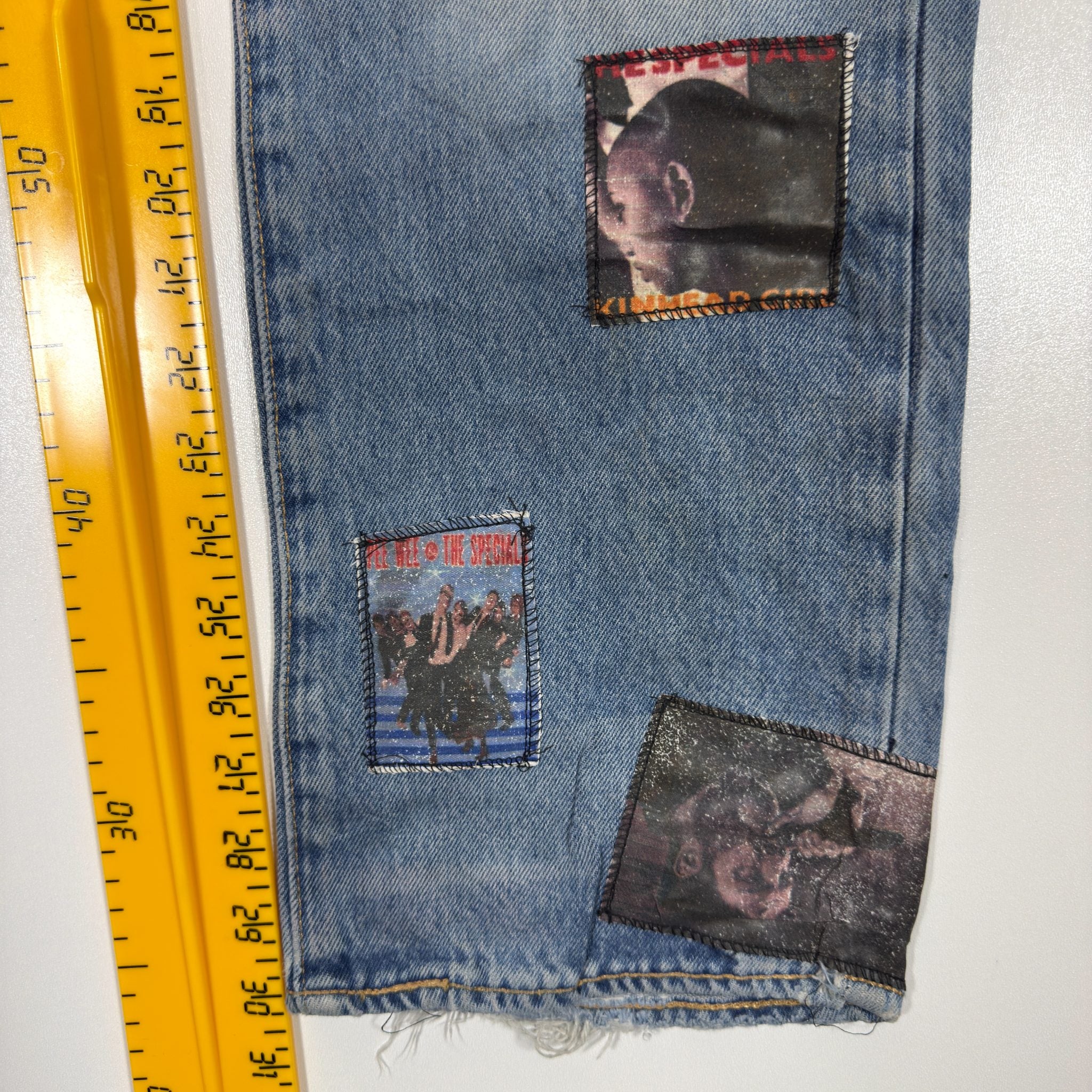 Levi's Custom Patched Vintage Jeans