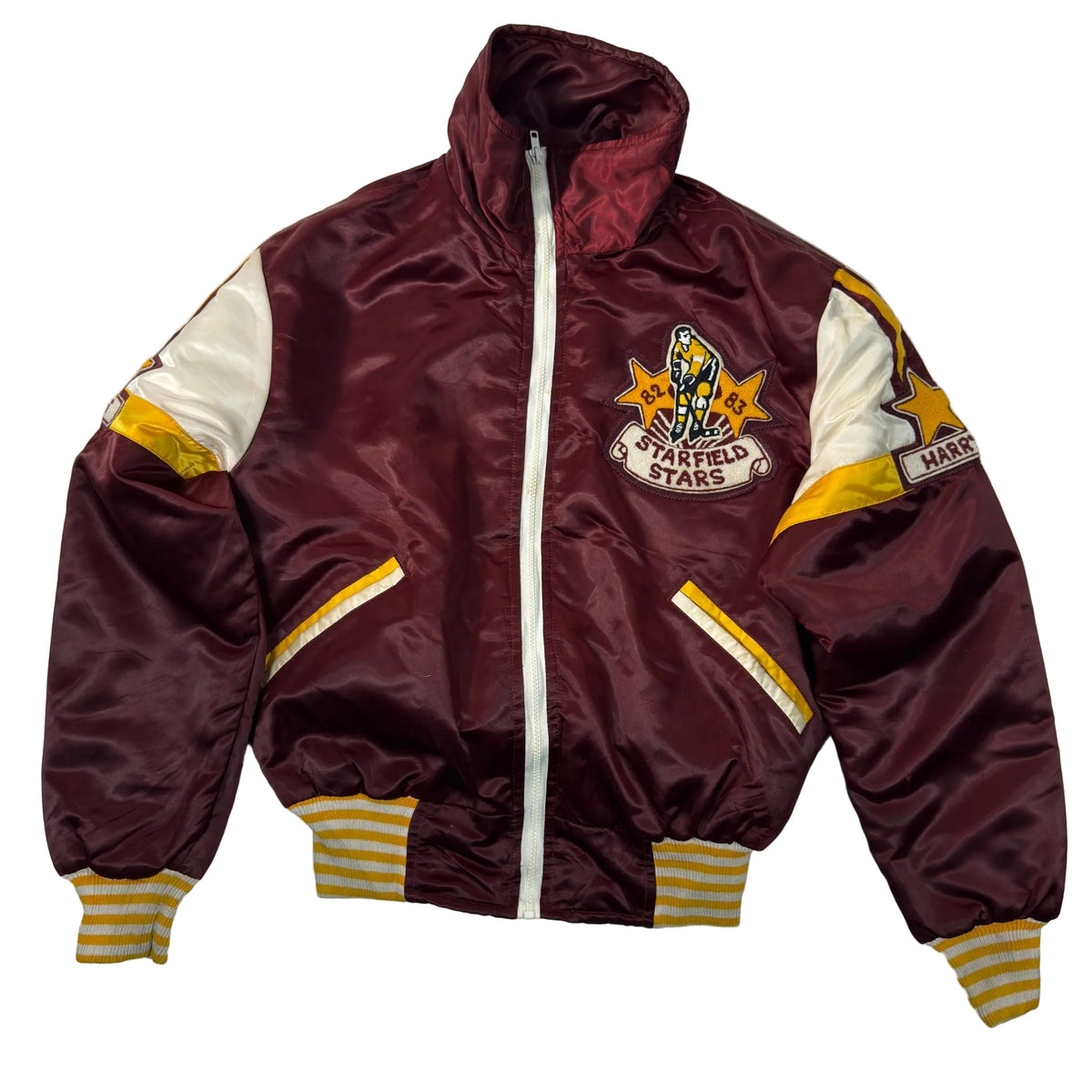 Seder Sportswear Starfield Stars Satin Bomber Jacket