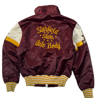 Seder Sportswear Starfield Stars Satin Bomber Jacket