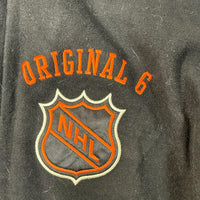 NHL Original Six Black Varsity Jacket