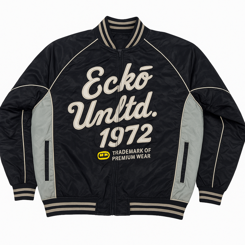 Ecko Unltd Embroidered Bomber Jacket