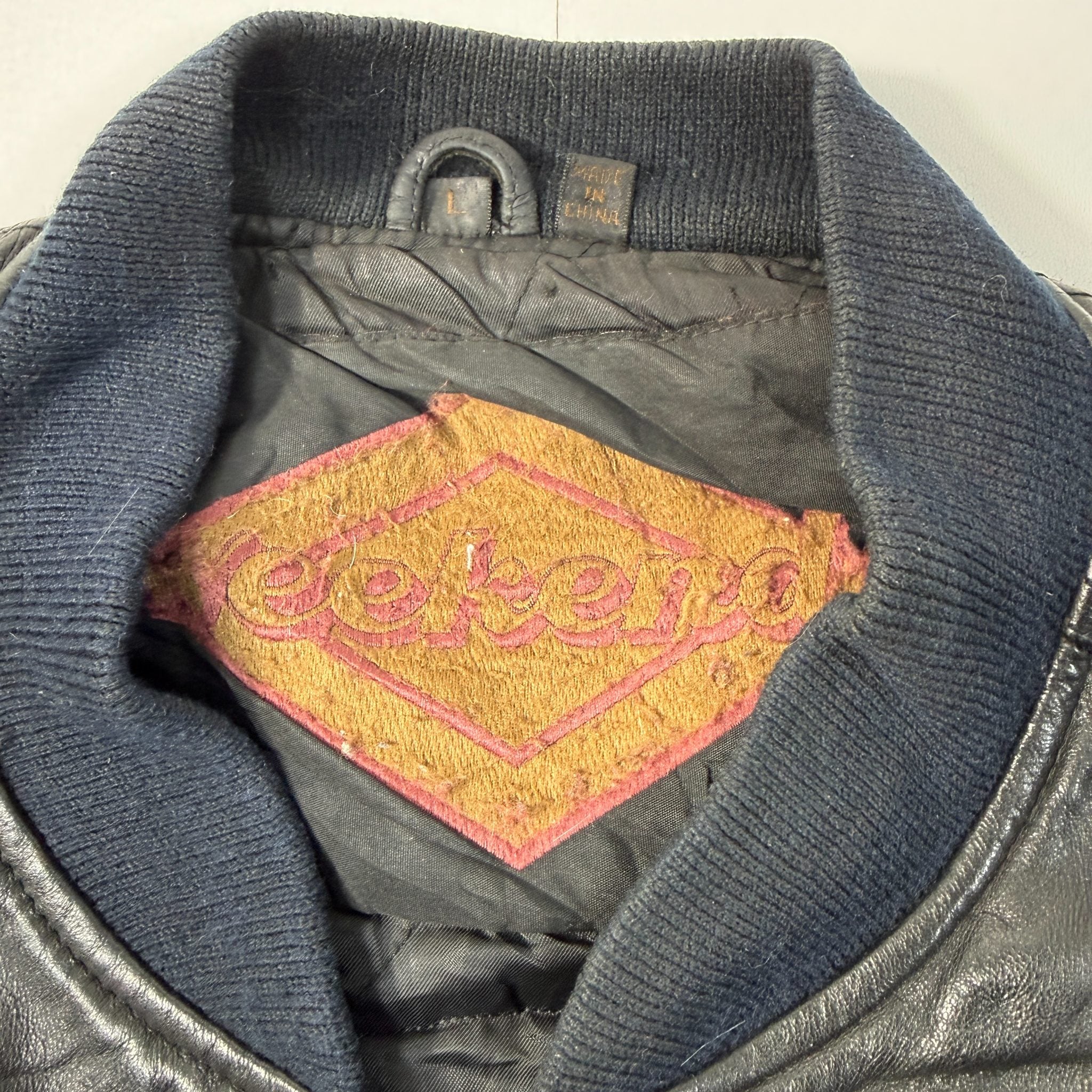 Indian Motorcycle Leather Bomber Jacket