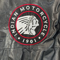 Indian Motorcycle Leather Bomber Jacket