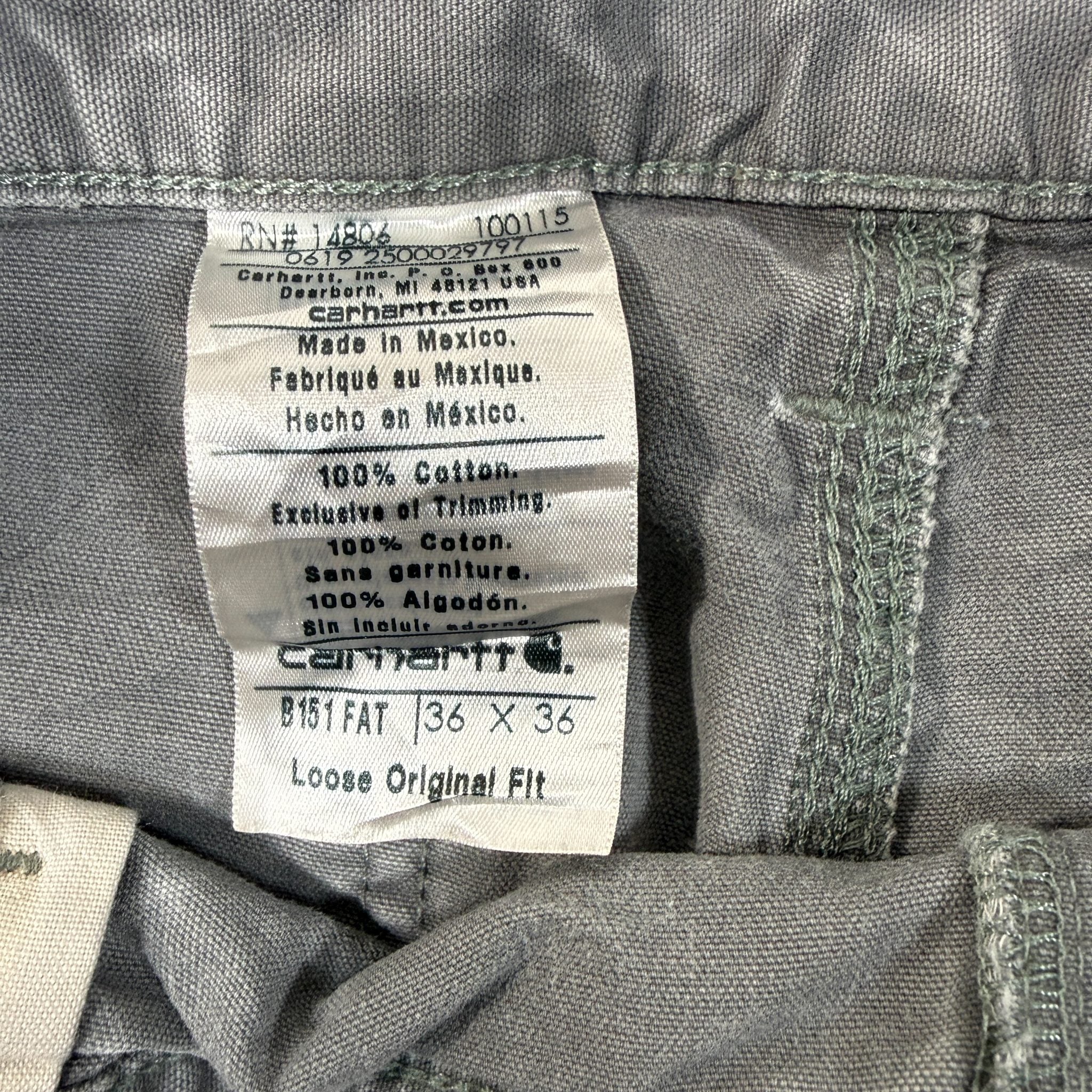 Carhartt Loose Original Fit Pants Grey