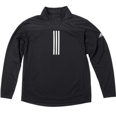 Adidas black Climalite 1/4 zip pullover sweatshirt