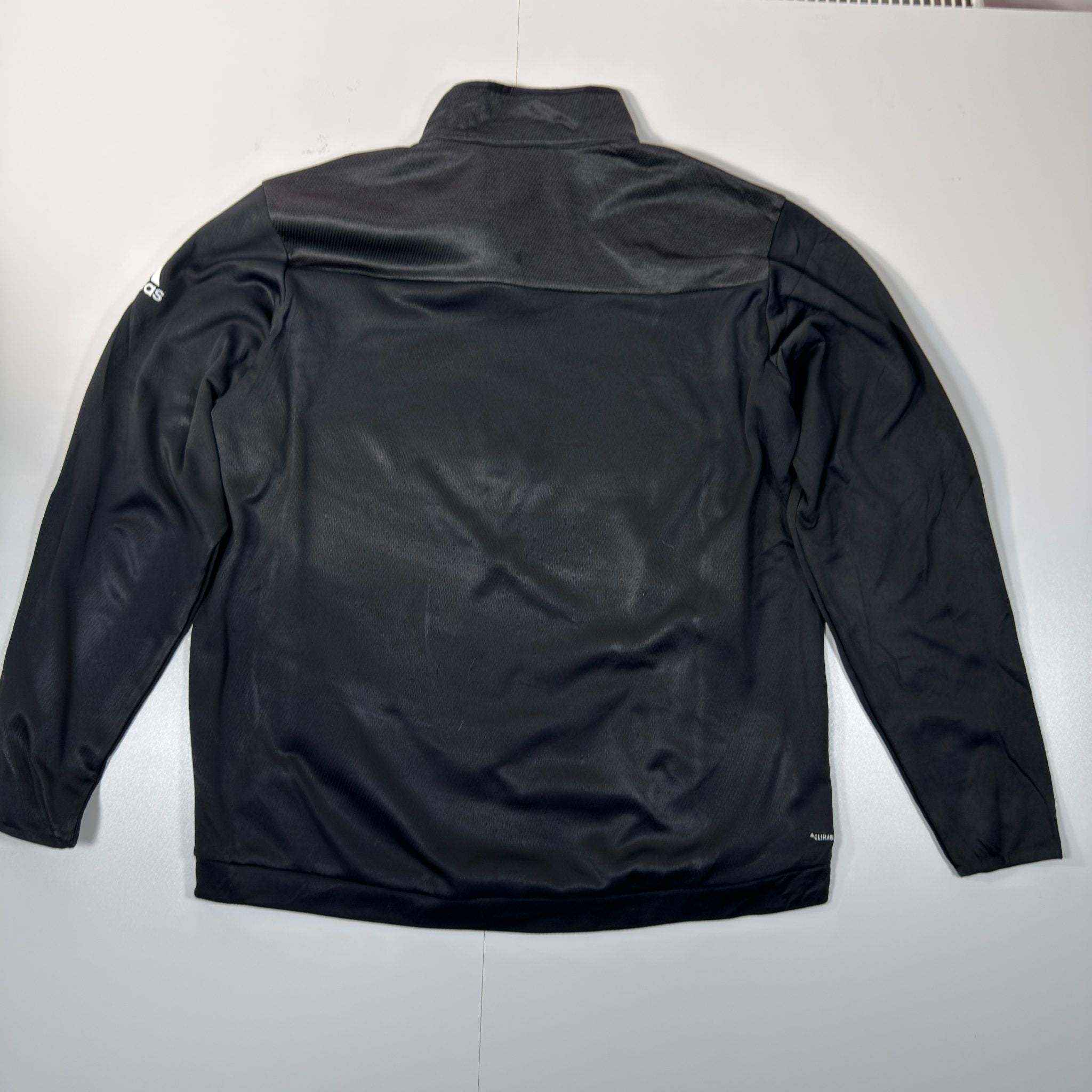 Adidas black Climalite 1/4 zip pullover sweatshirt