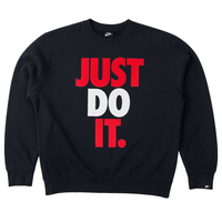 Nike Just Do It Sweatshirt Black Red White