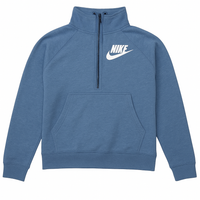 Nike 1/2 Zip Blue Fleece
