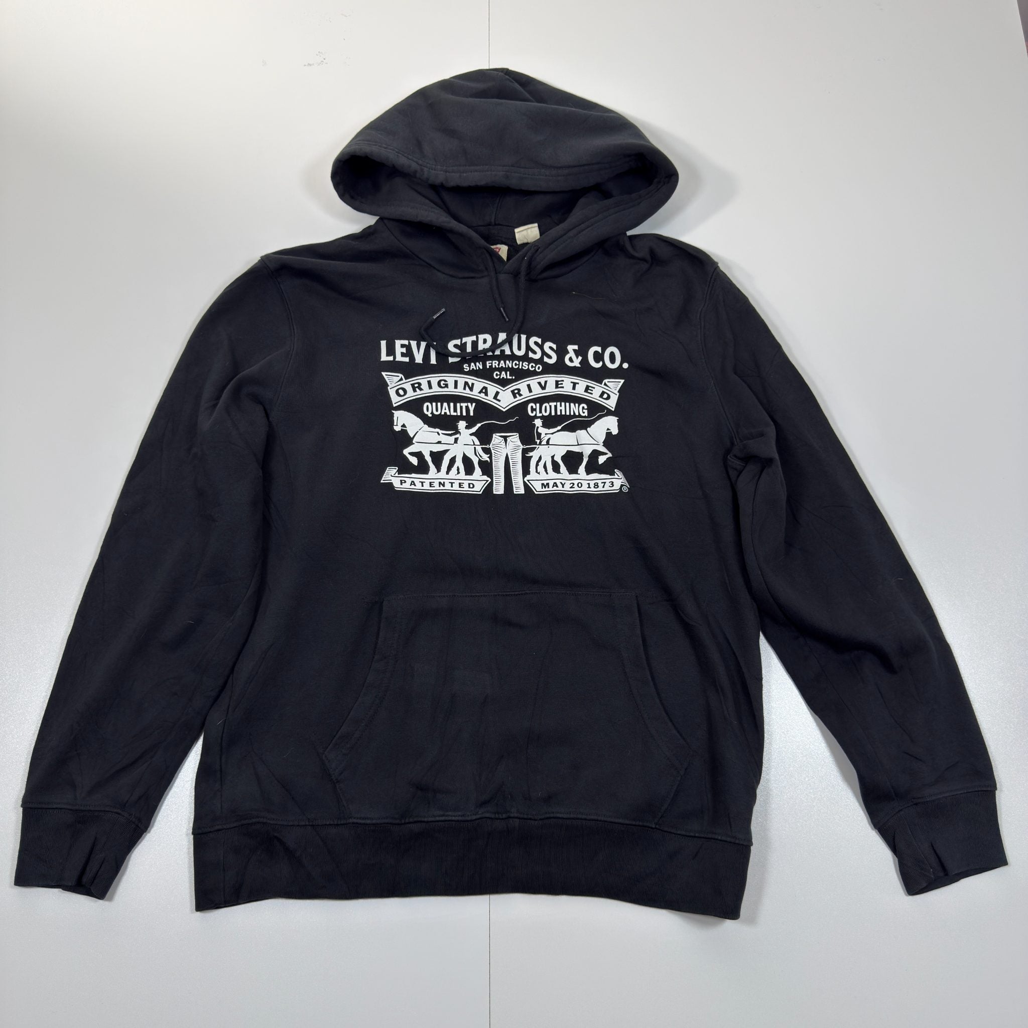 Levi's Black Graphic Hoodie