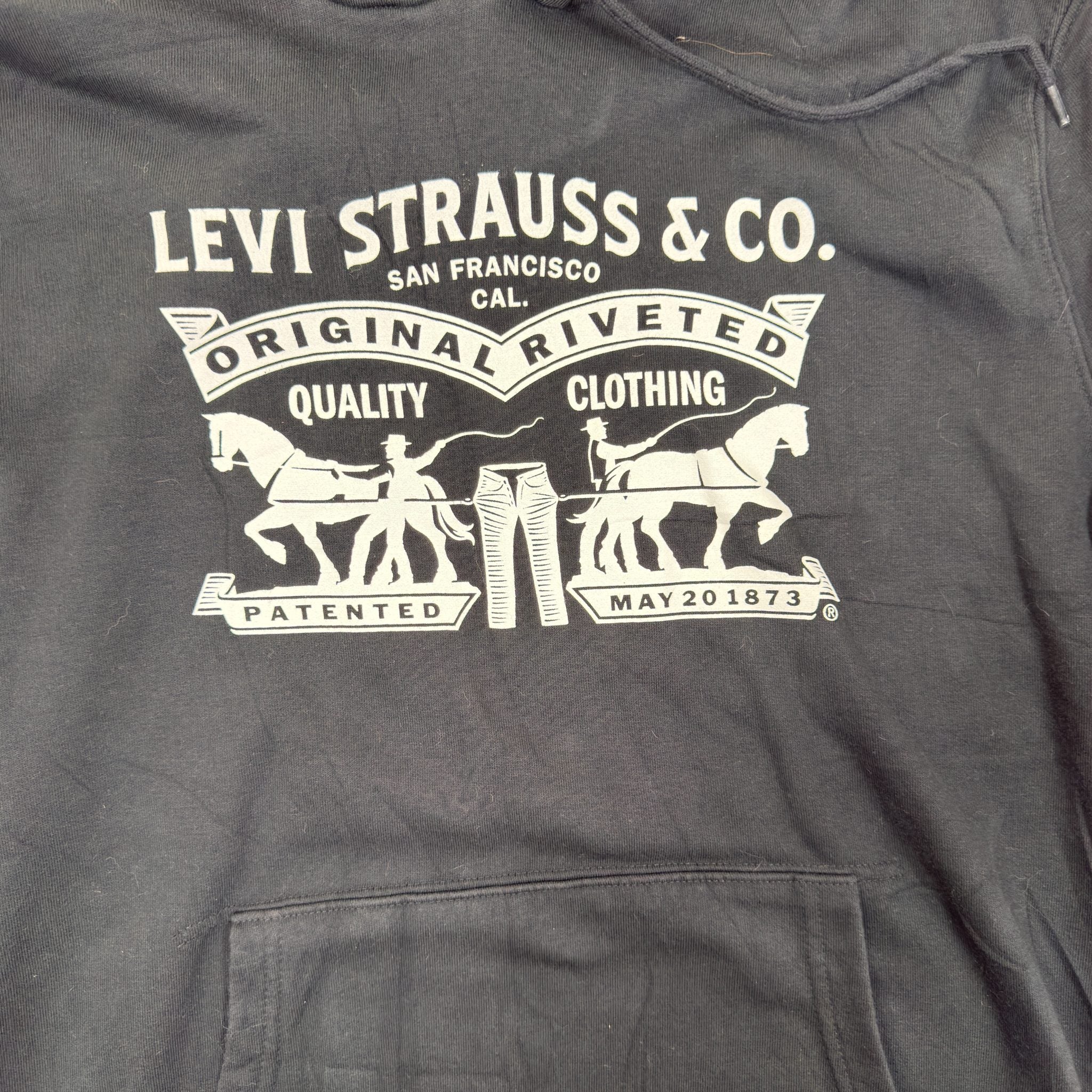 Levi's Black Graphic Hoodie