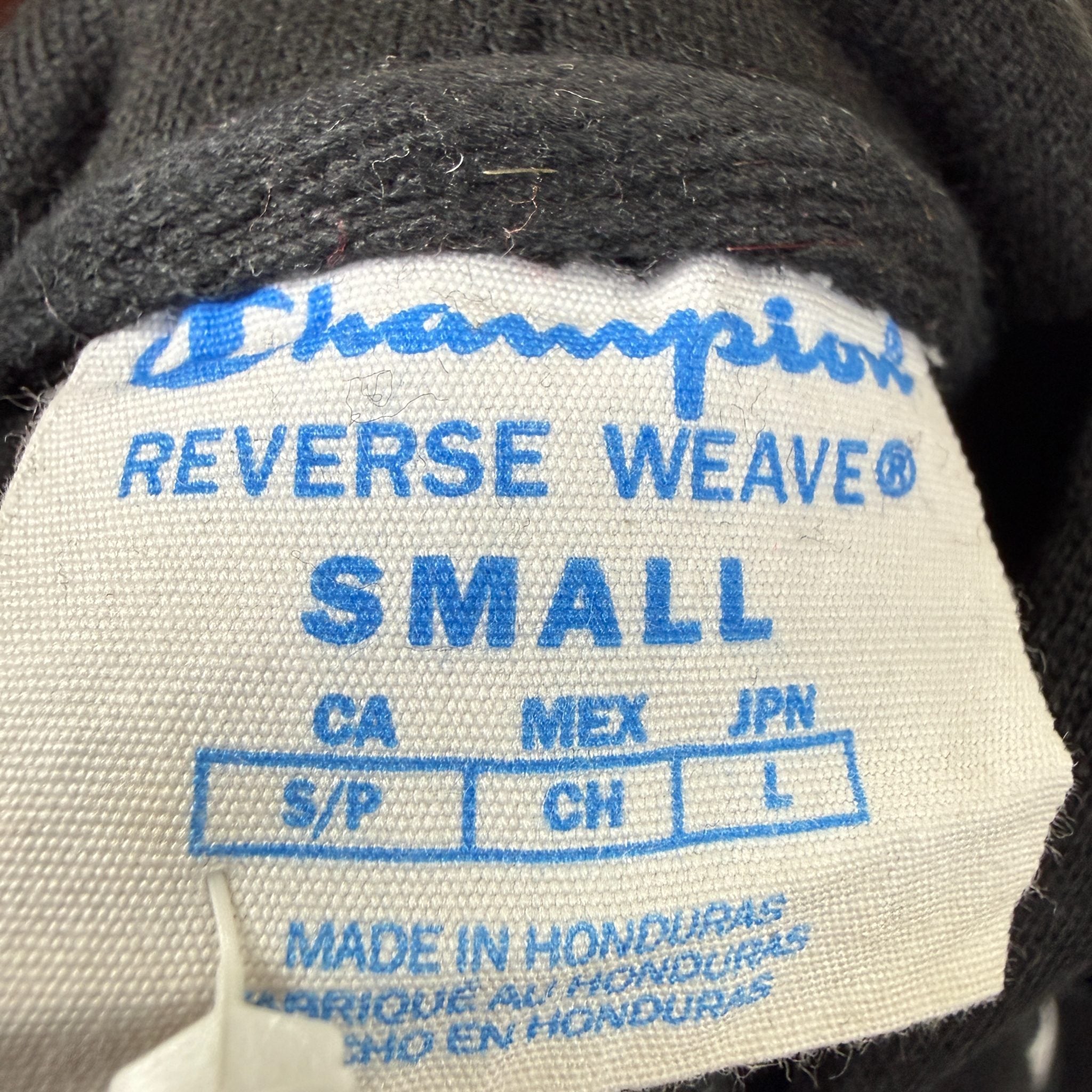 Champion Classic Black Hoodie with Logo