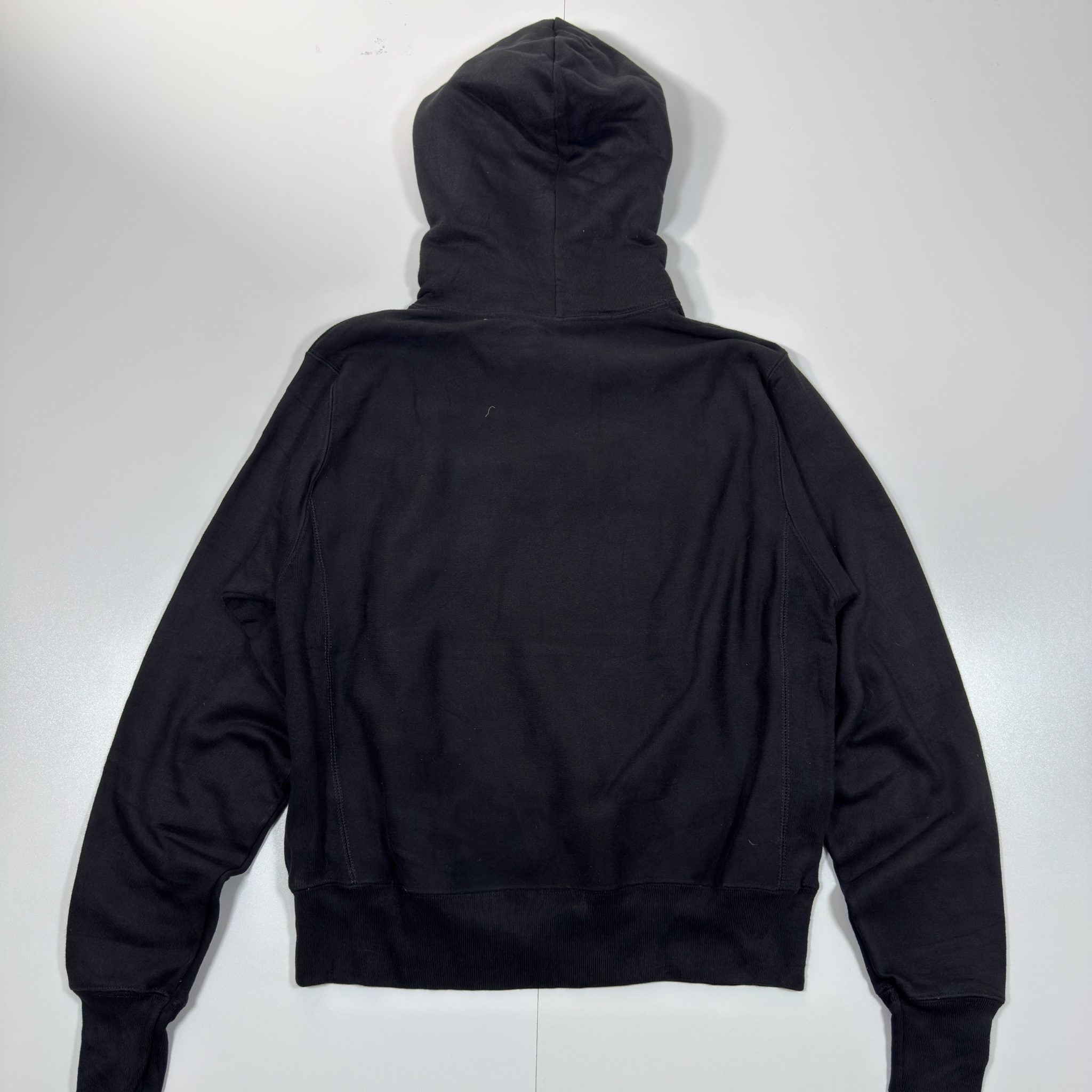Champion Classic Black Hoodie with Logo