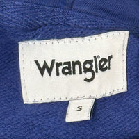 Wrangler Blue Hoodie with Bold Logo