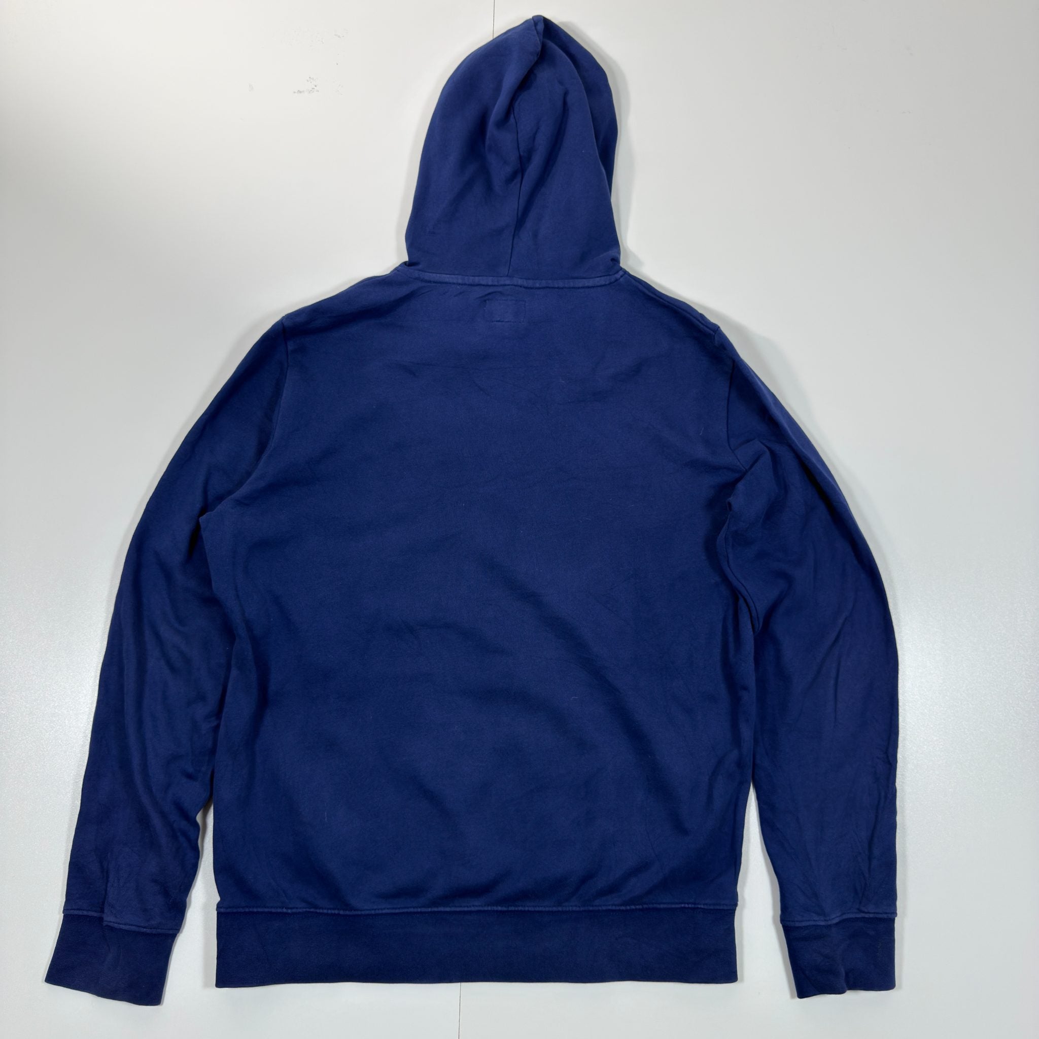 Wrangler Blue Hoodie with Bold Logo