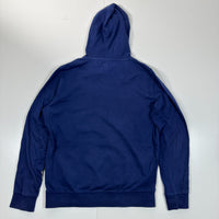 Wrangler Blue Hoodie with Bold Logo