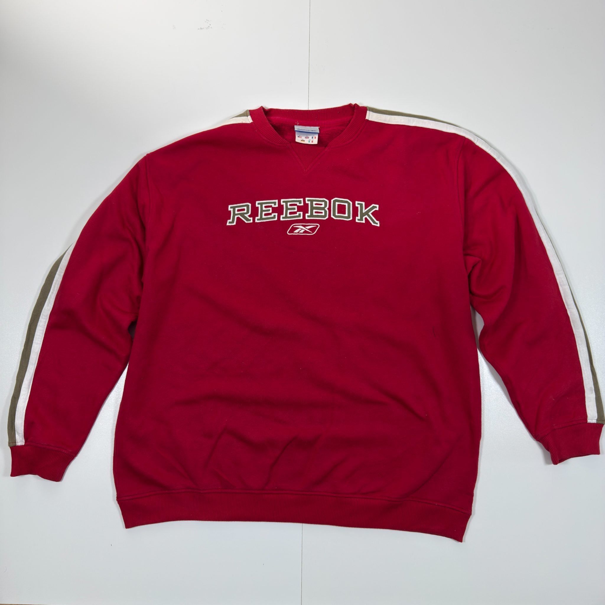 Reebok Red Logo Sweatshirt