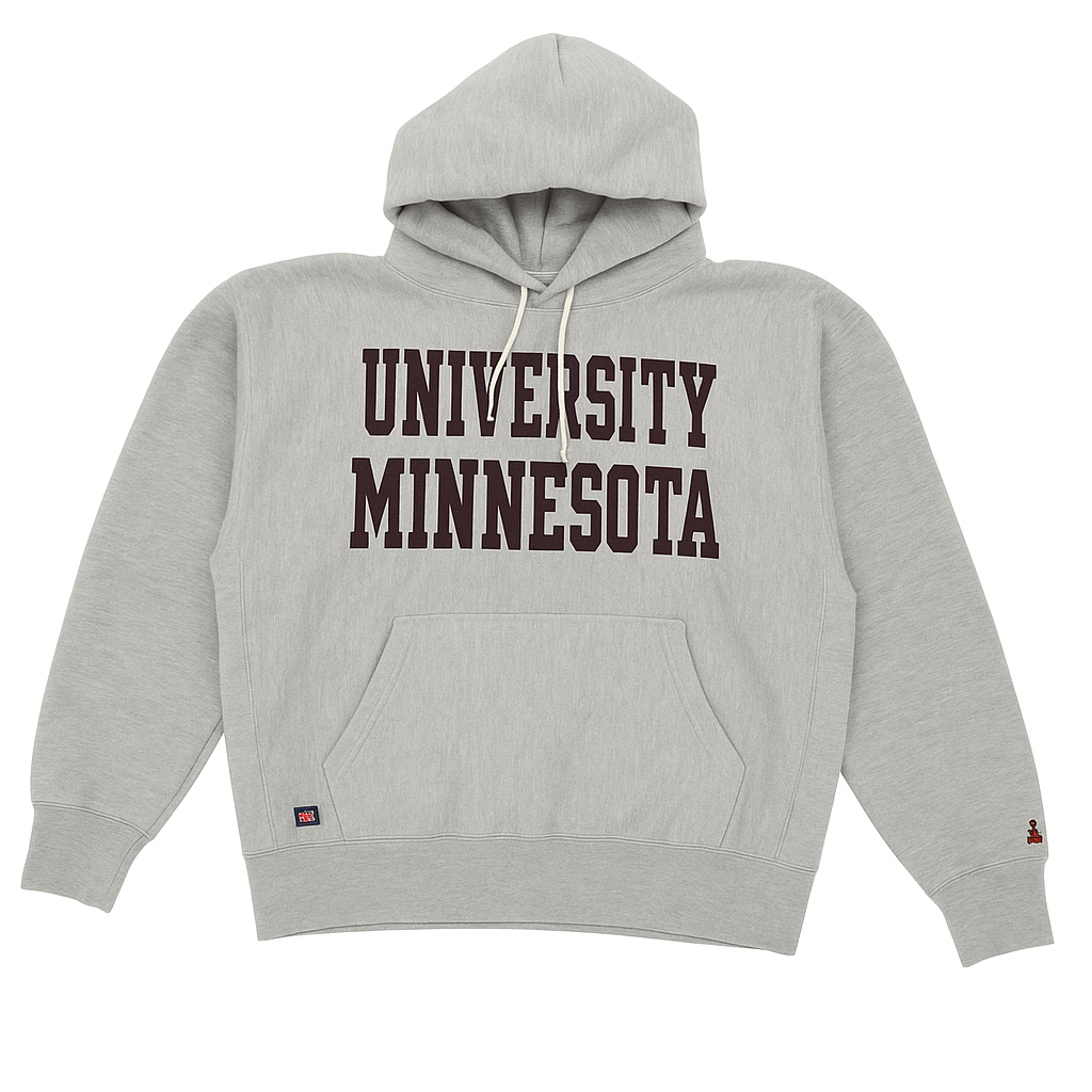 University Minnesota Grey Hoodie