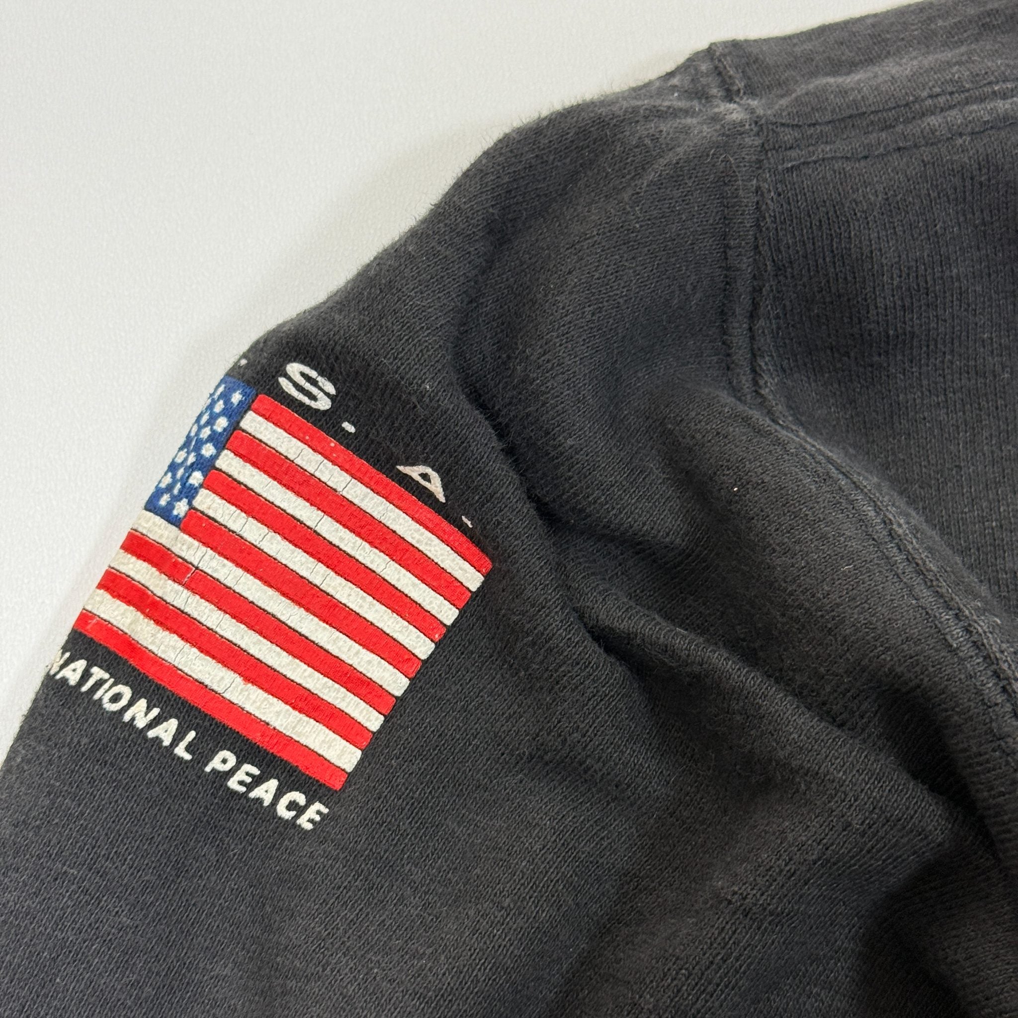 Vintage USA Eagle Graphic Sweatshirt Desert Shield