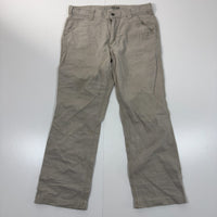 Carhartt Relaxed Fit Beige Carpenter Pants