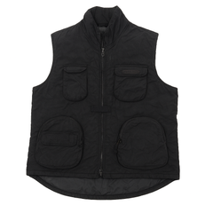 Nautica Jeans Company Black Utility Gilet Vest