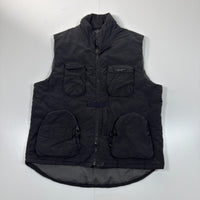 Nautica Jeans Company Black Utility Gilet Vest