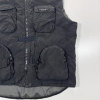 Nautica Jeans Company Black Utility Gilet Vest