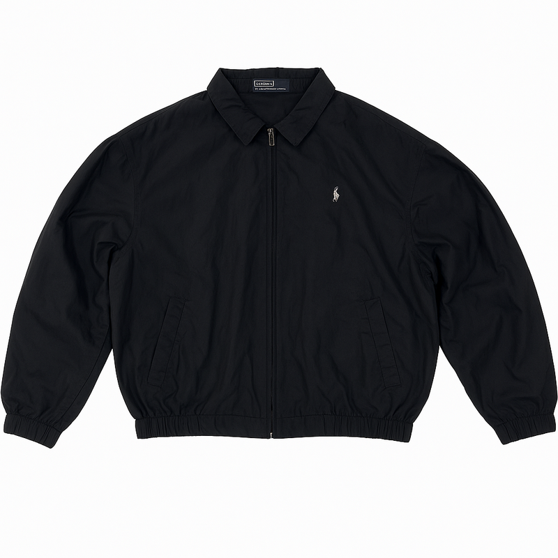 Ralph Lauren Polo Black Harrington Jacket