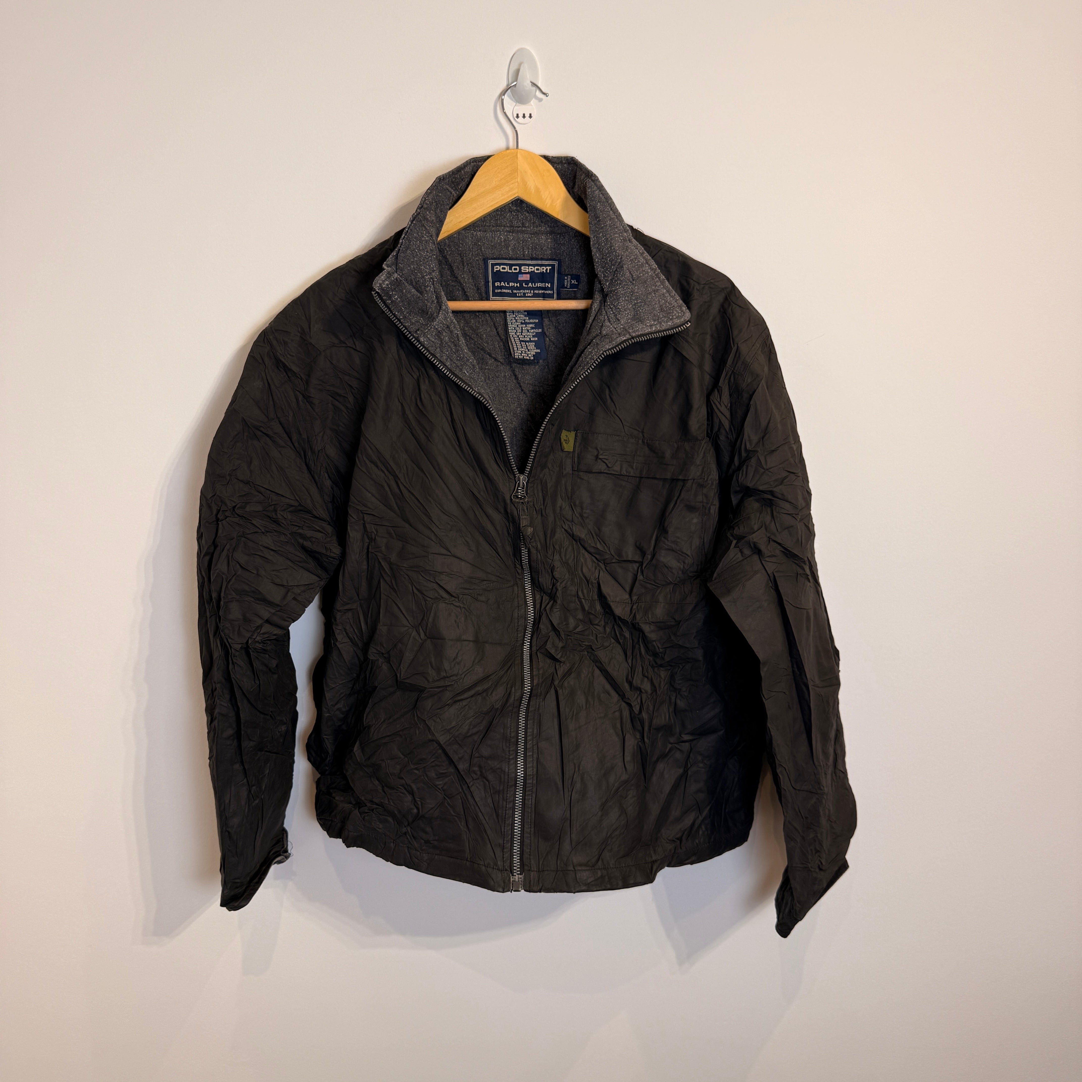 Ralph Lauren Vintage Sport Gray Explorer Traveler Series Jacket