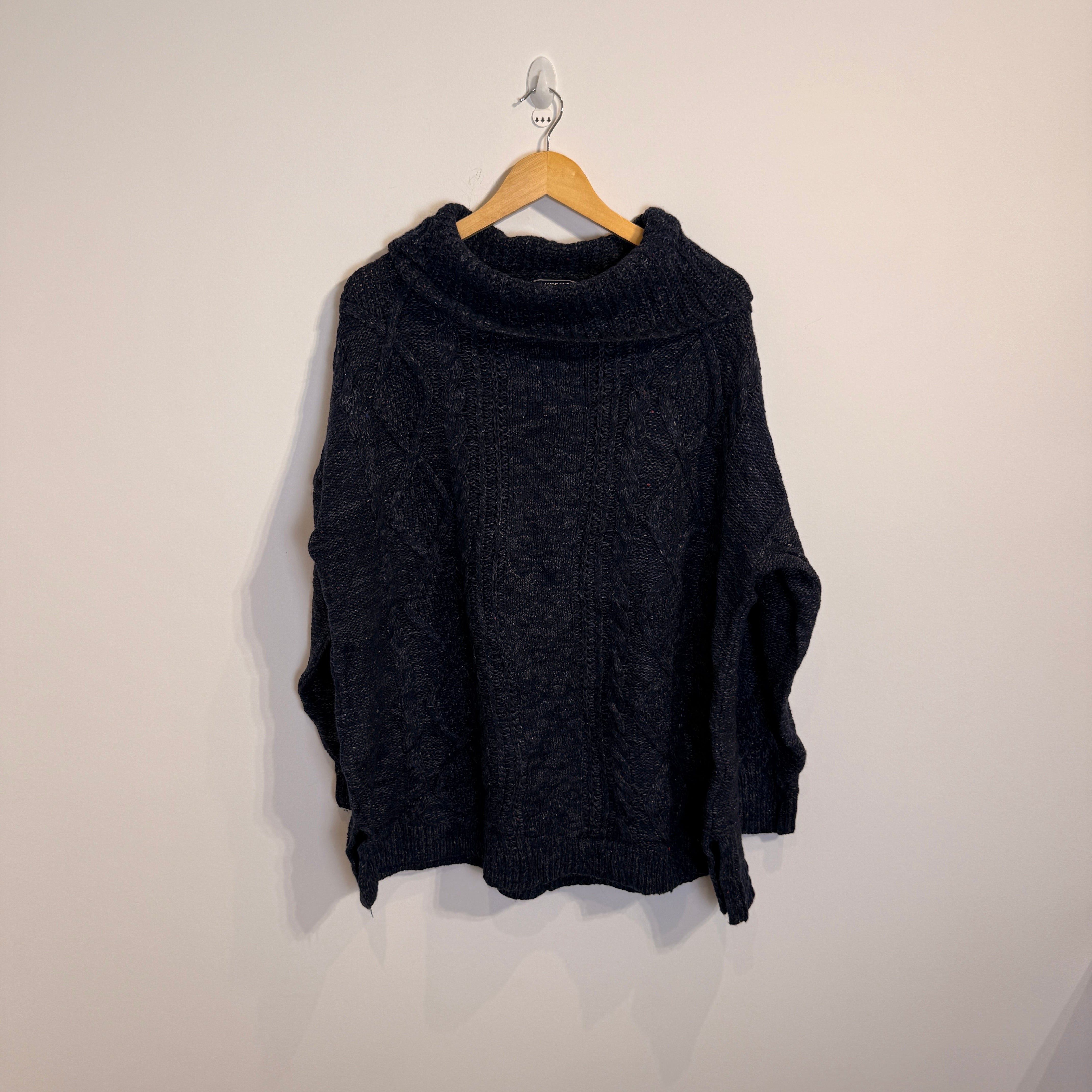 Land’s End Women’s High Neck Woven Pullover – P619