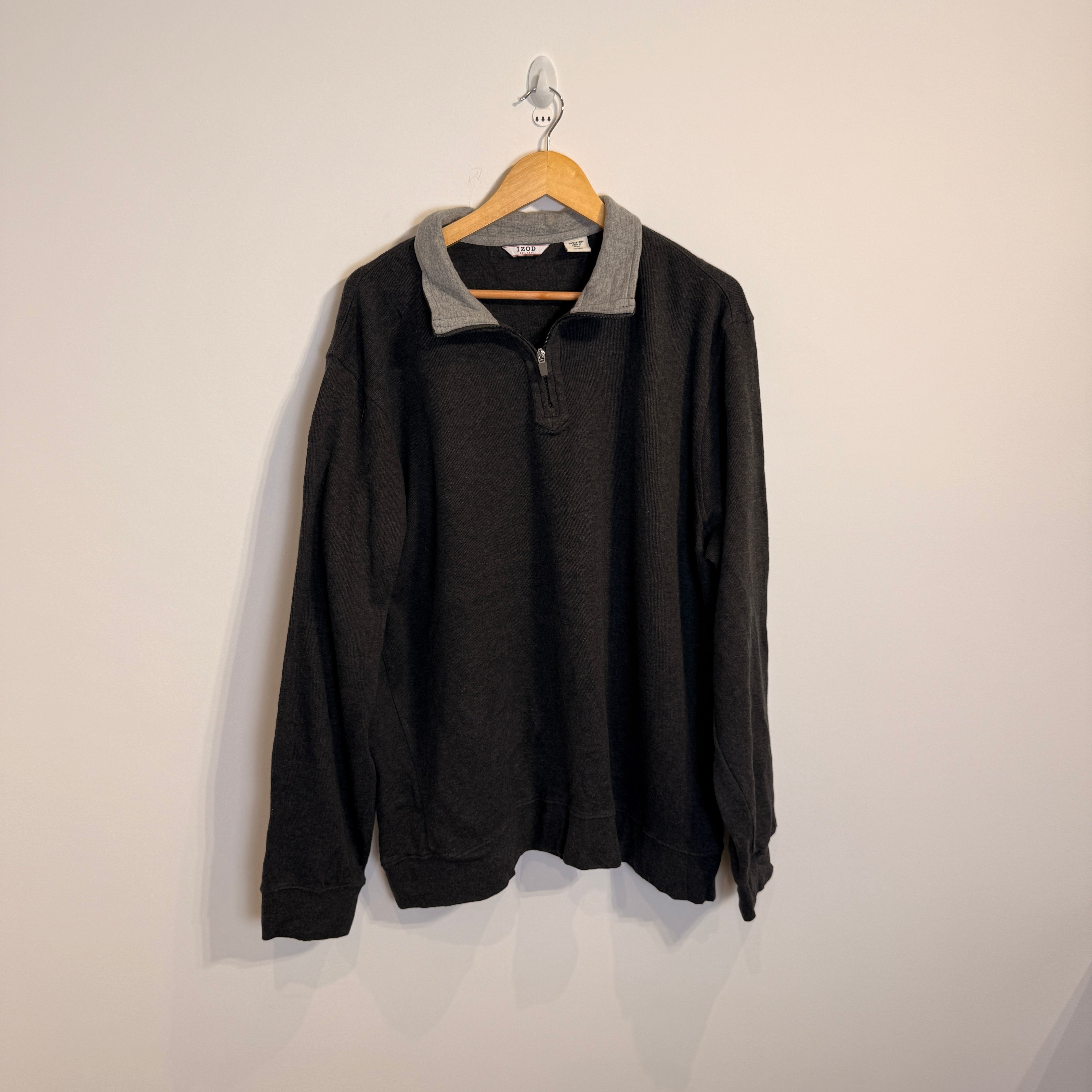 IZOD Men’s 1/4 Zip Cotton Pullover – P623