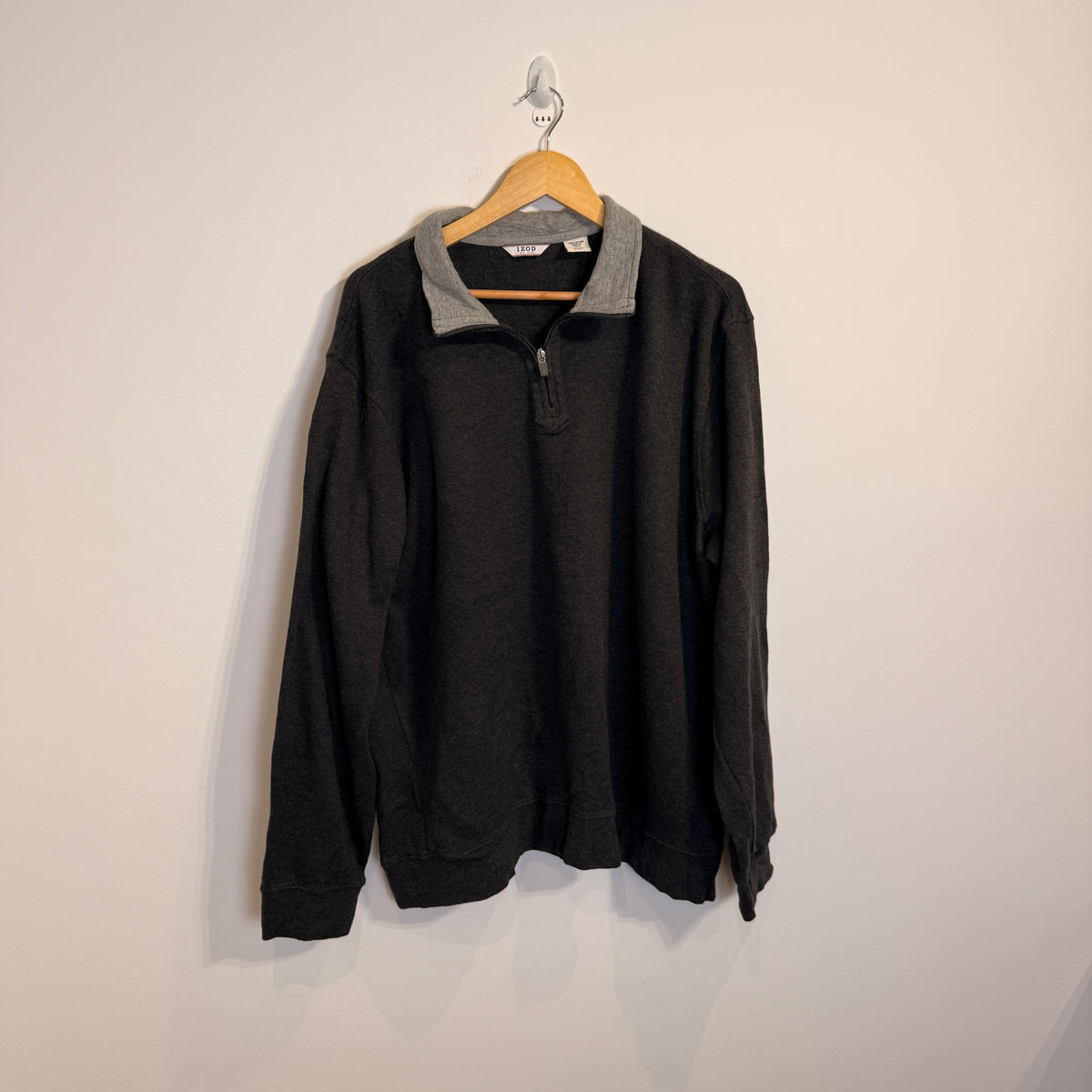 IZOD Men’s 1/4 Zip Cotton Pullover – P623