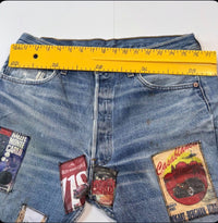 Levi's 501xx Jeans with Monte Carlo Graphic Patches