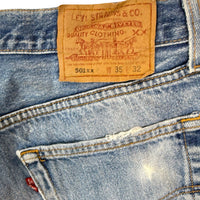 Levi's 501xx Jeans with Monte Carlo Graphic Patches