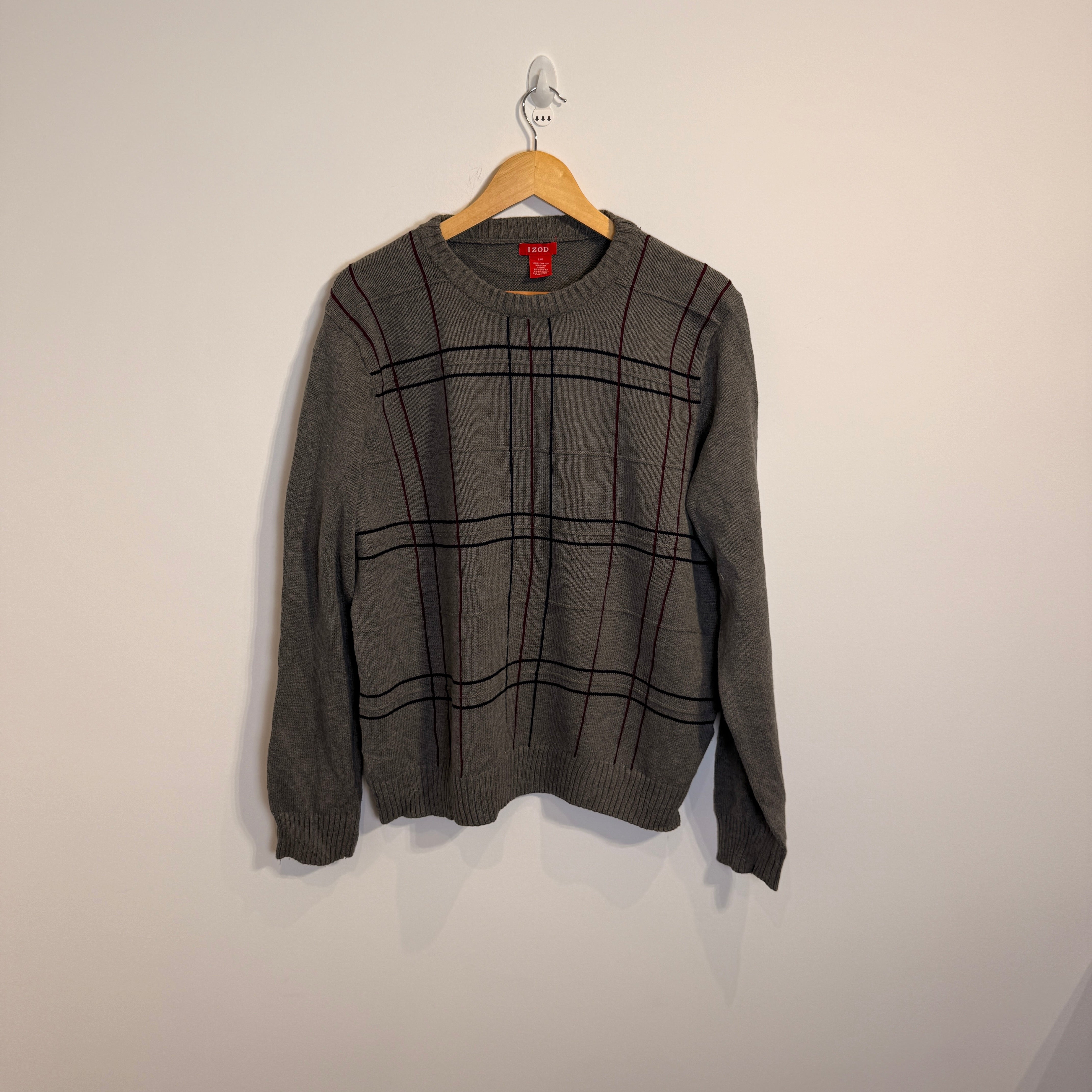 IZOD Men’s Cotton Crewneck Jumper – P625