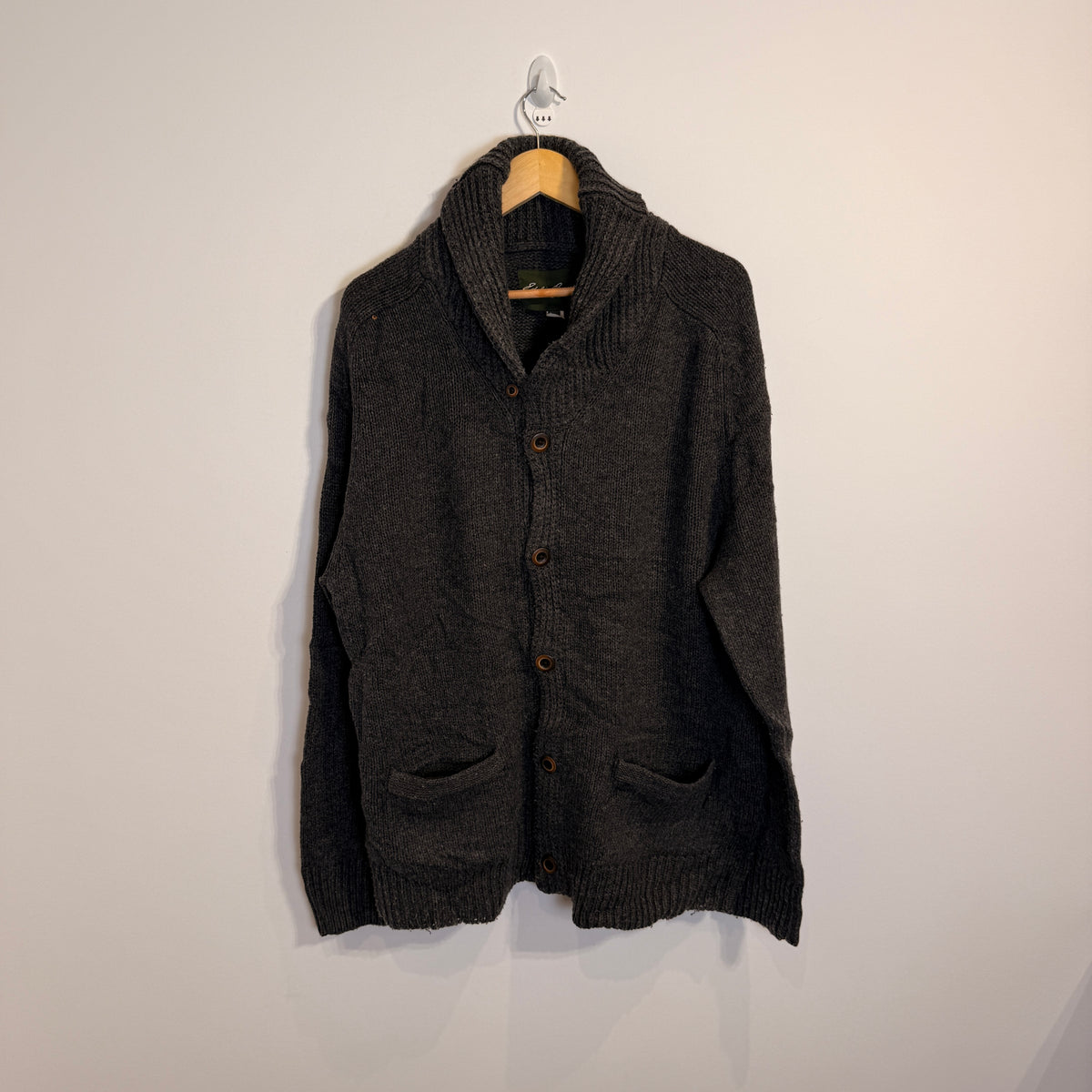 Eddie Bauer Men’s Wool Blend Cardigan – P630